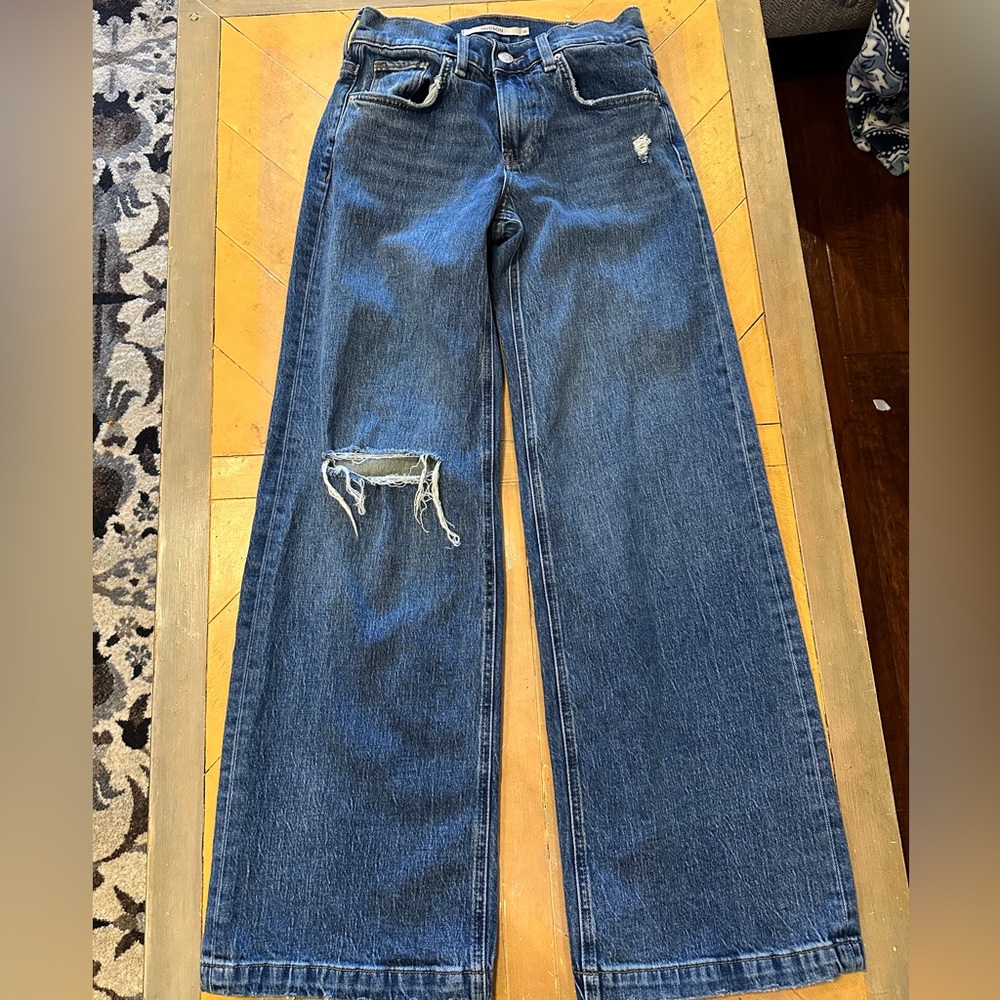 Hudson Jeans Rylee Low-Rise Radical Loose Jean Women's Size 25 - Picture 3 of 16